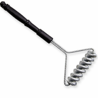Grill Brush - Bristle-Free Double-Helix Galvanized Steel Wire – 16