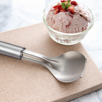 Ice Cream Scoop – Stainless Steel Bowl, Silver Handle – Set of 2