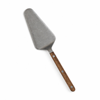 Stainless Steel Cake Server with Riveted Handle for Desserts