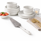 Stainless Steel Cake Server with Riveted Handle for Desserts