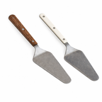 Stainless Steel Cake Server with Riveted Handle for Desserts