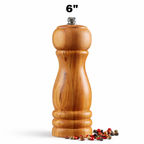Manual Salt and Pepper Grinder – Elegant Wooden Design for Kitchen