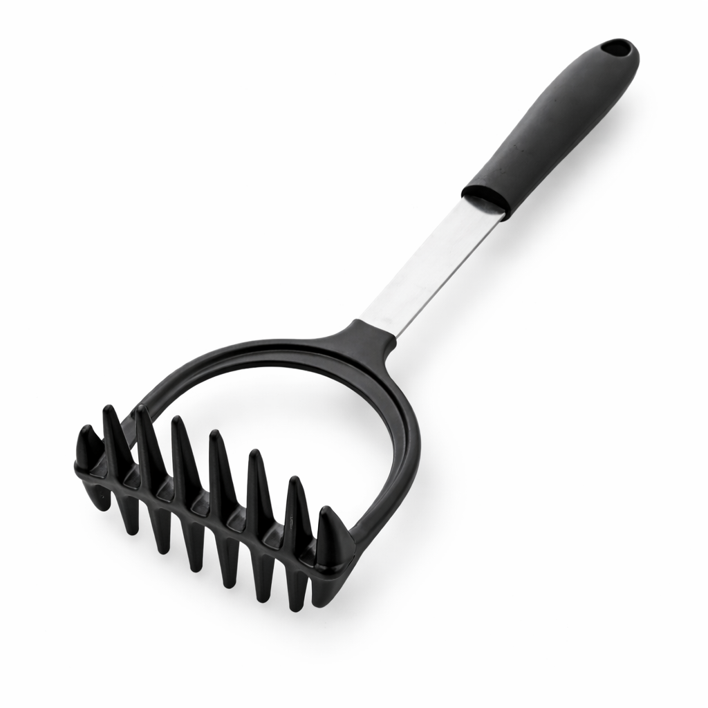 Non-Scratch Potato Masher – Heat Resistant with Ergonomic Handle – 12