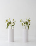 Cream & Green Urn Set (2 pieces)