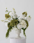 Cream & Green Urn Arrangement