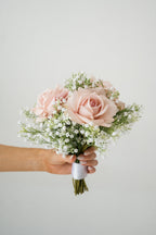 The Meredith Bouquet - Blush Pink (Bridesmaid Size)