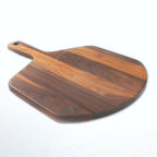 Walnut Wood Pizza Peel and Serving Board for Kitchen Use