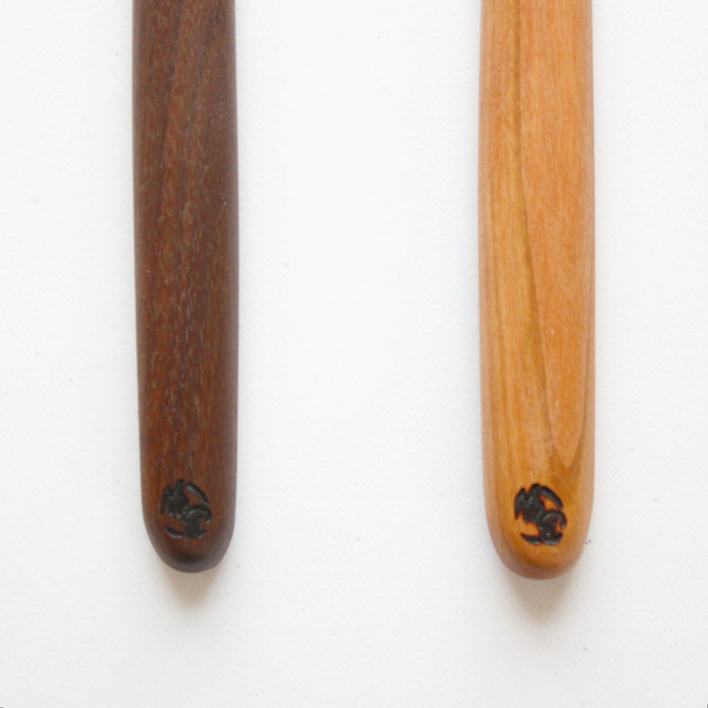 Wood Cooking and Serving Spoon with Long Handle for Kitchen Use